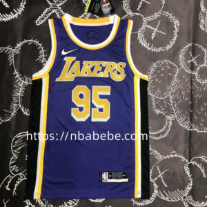 Maillot de Basket NBA Lakers 2022 Toscano 95 bleu