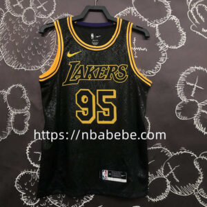 Maillot de Basket NBA Lakers 2022 Toscano 95 noir