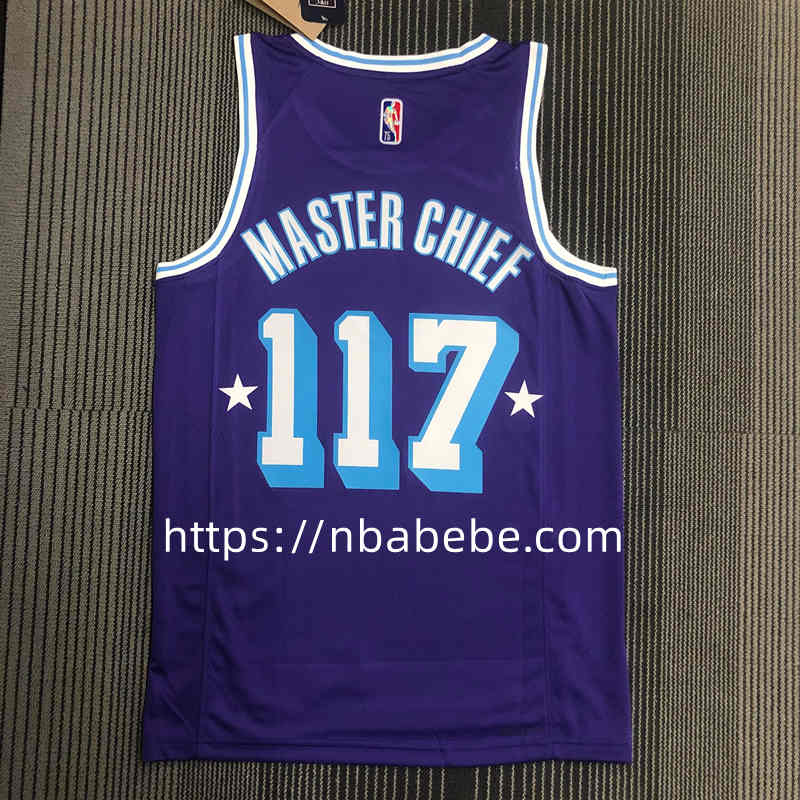 Maillot de Basket NBA Lakers 2022 X-BOX 117 city éditions2