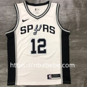 Maillot de Basket NBA Spurs 2022 Aldridge 12 blanc