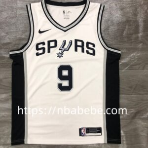 Maillot de Basket NBA Spurs 2022 Parker 9 blanc