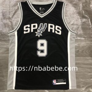 Maillot de Basket NBA Spurs 2022 Parker 9 noir