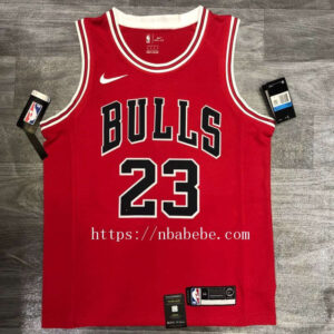 Maillot de Basket NBA Bulls Jordan 23 rouge