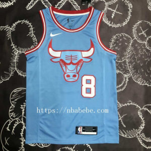 Maillot de Basket NBA Bulls LaVine 8 bleu