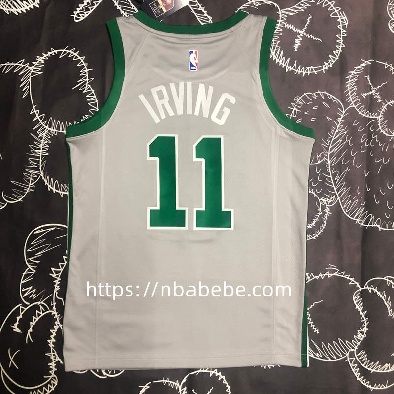 Maillot de Basket NBA Celtics 2022 Irving 11 blanc 2