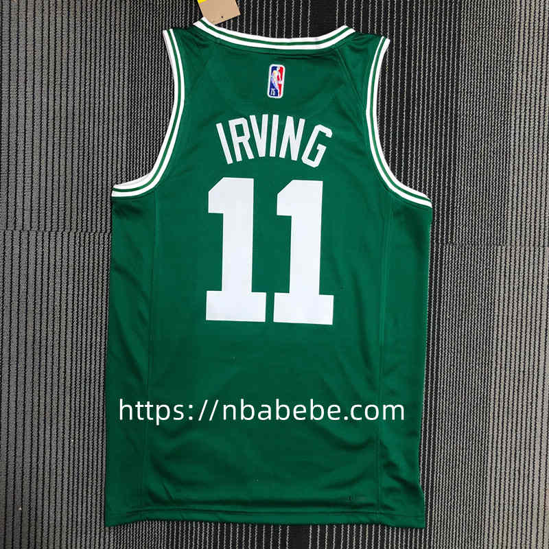Maillot de Basket NBA Celtics 75e anniversaire Irving 11 vert 2