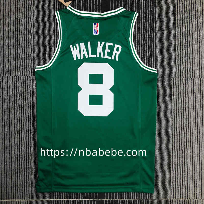 Maillot de Basket NBA Celtics 75e anniversaire Walker 8 vert 2