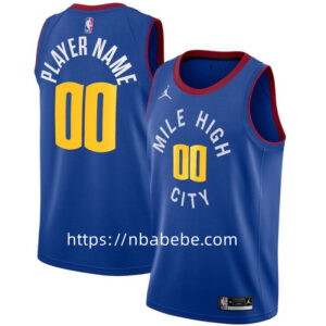 Maillot Nuggets Jordan 2022 2023 personnalisé city édition