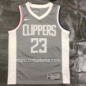 Maillot LA Clippers 2021 2022 Williams 23 earned édition gris