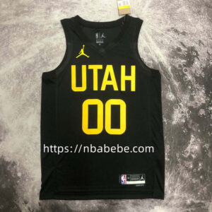 Maillot Utah Jazz Jordan 2023 Clarkson 00 noir