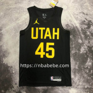 Maillot Utah Jazz Jordan 2023 Mitchell 45 blanc noir