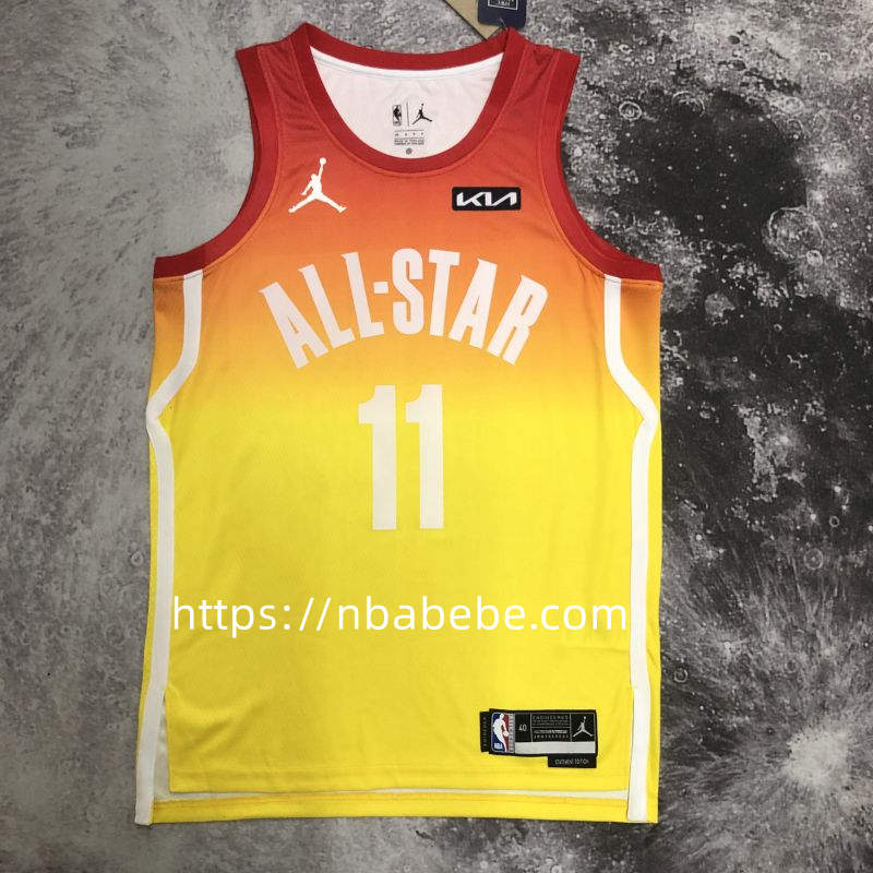 Maillot de Basket NBA All-Star 2023 DeRozan 11 jaune