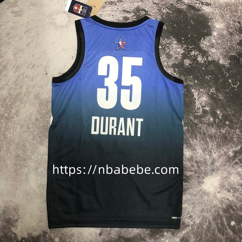Maillot de Basket NBA All-Star 2023 Durant 35 bleu 2
