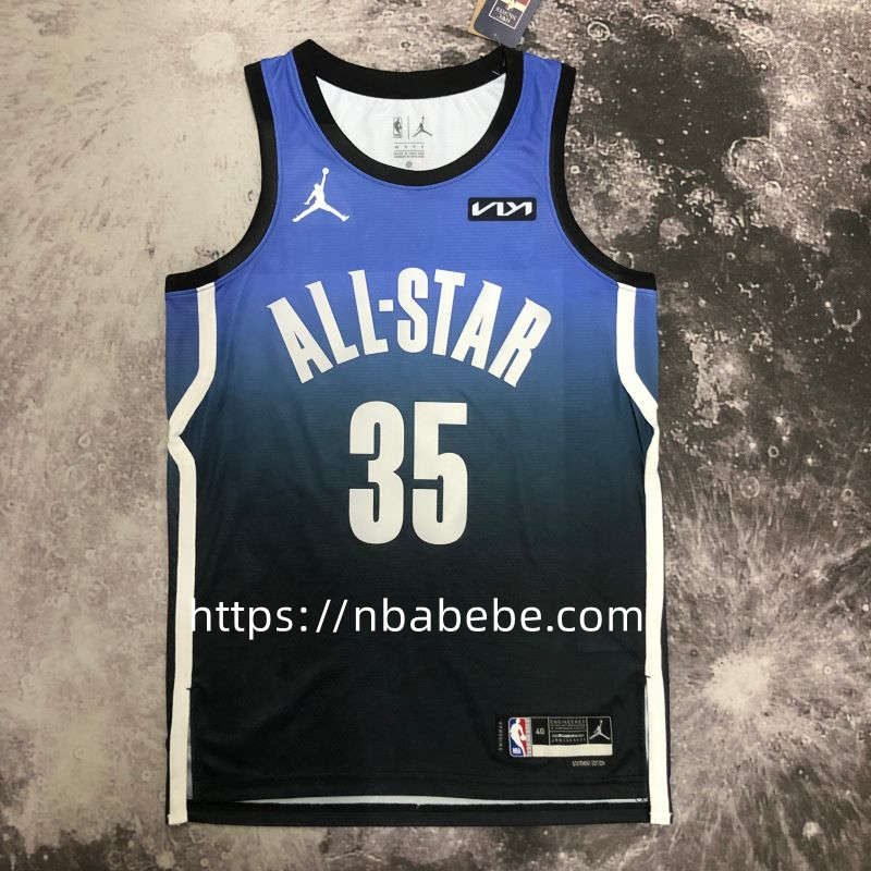Maillot de Basket NBA All-Star 2023 Durant 35 bleu