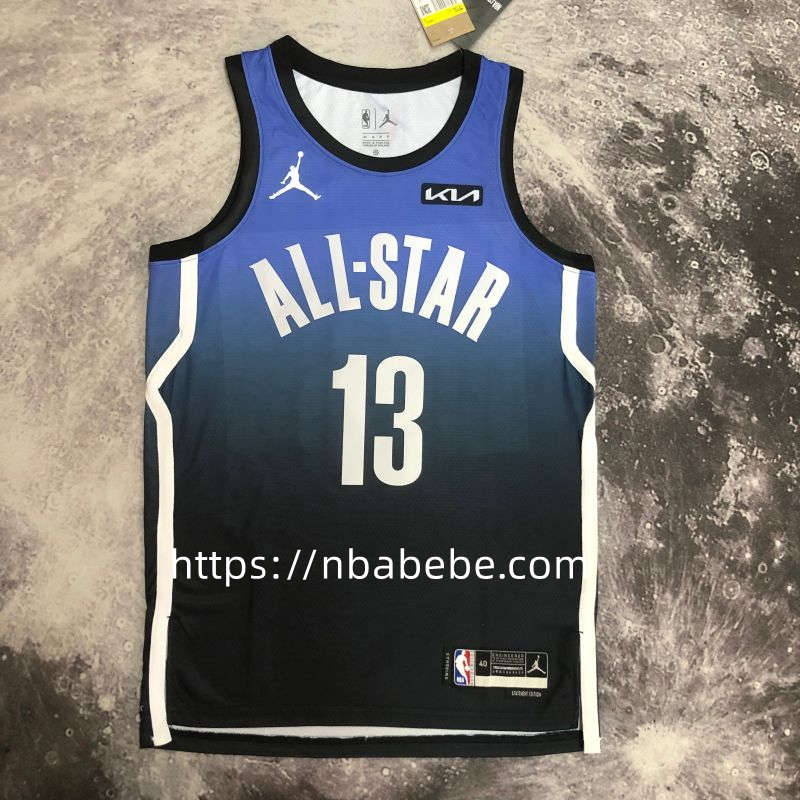 Maillot de Basket NBA All-Star 2023 George 13 bleu