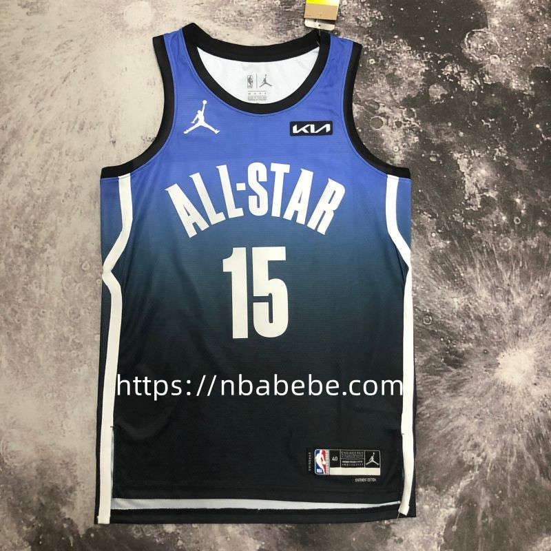 Maillot de Basket NBA All-Star 2023 Jokić 15 bleu