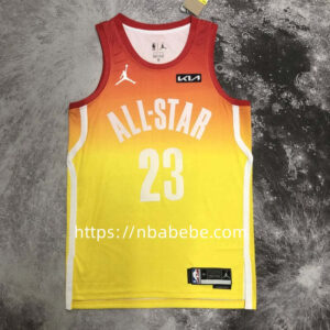 Maillot de Basket NBA All-Star 2023 Markkanen 23 jaune