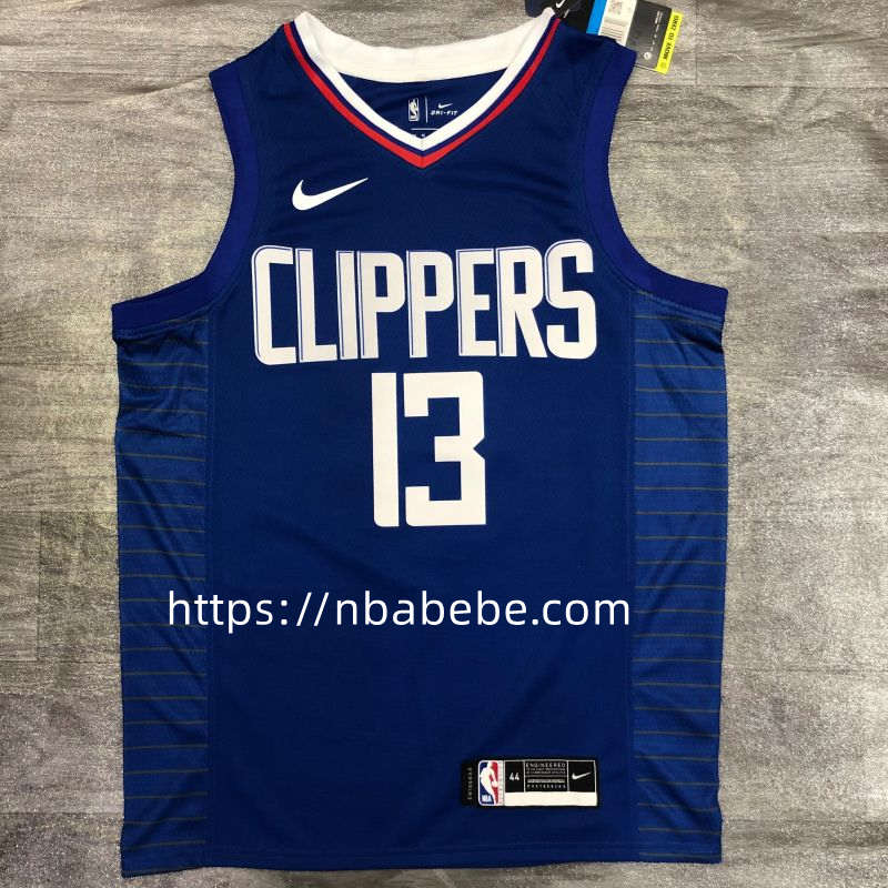 Maillot de Basket NBA LA Clippers George 13 bleu
