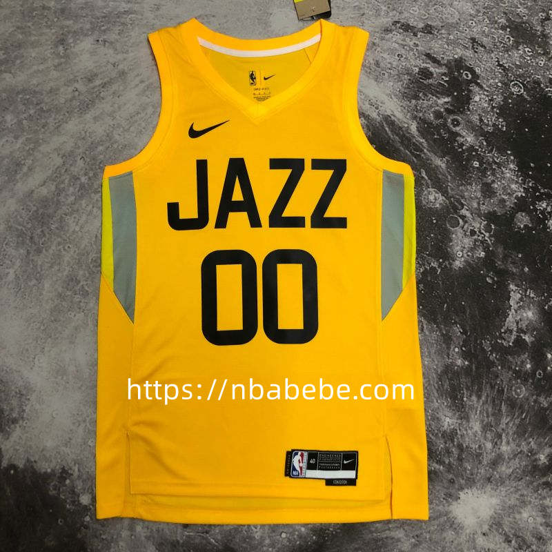 Maillot de Basket Utah Jazz 2023 Clarkson 00 jaune