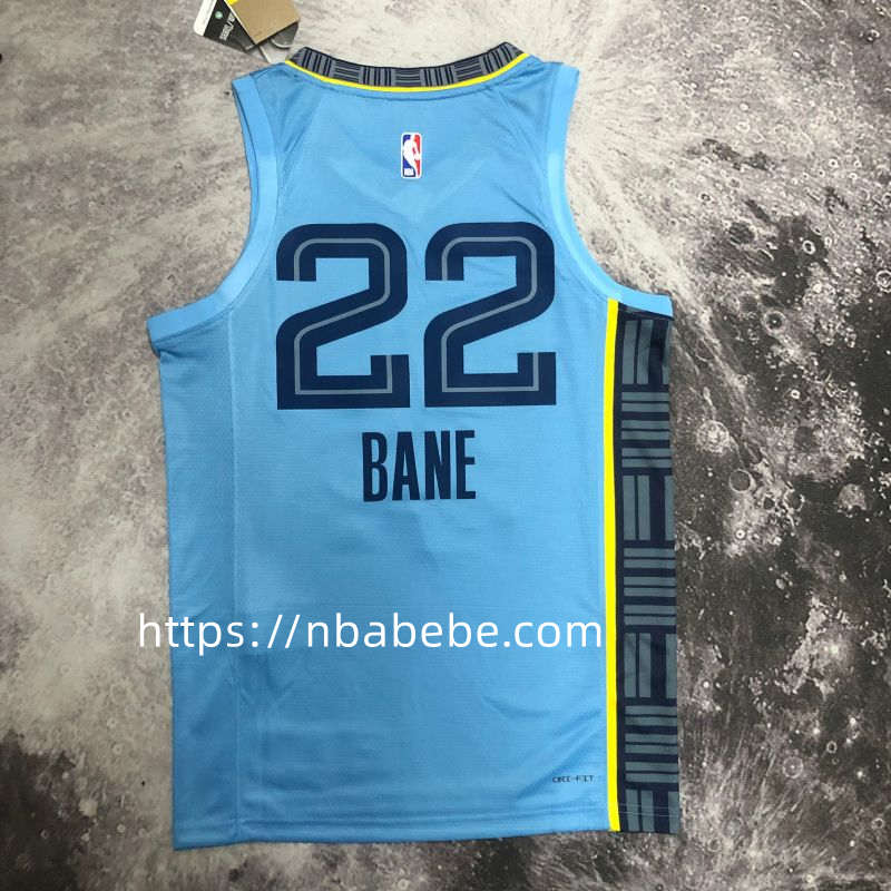 Maillot Memphis Grizzlies Jordan 2023 Bane 22 bleu 2