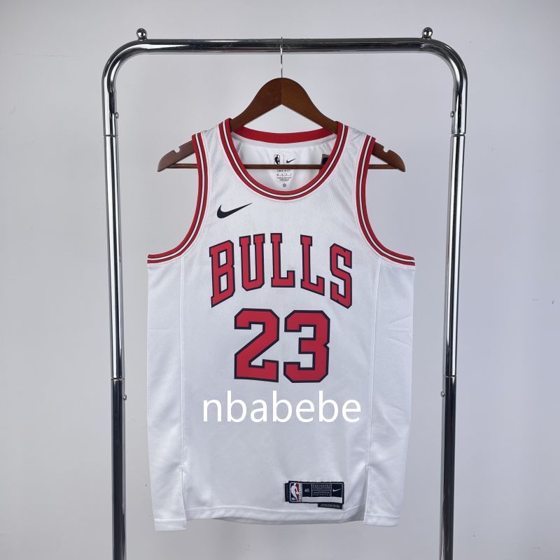 Maillot de Basket NBA Bulls 2023 Jordan 23 blanc