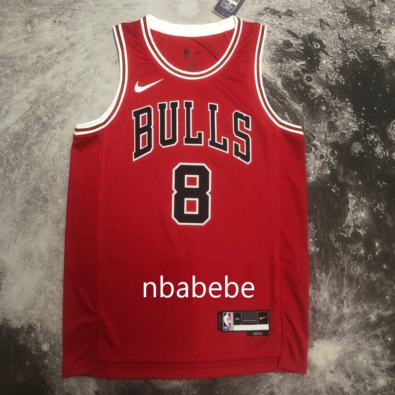 Maillot de Basket NBA Bulls 2023 LaVine 8 rouge