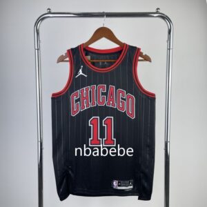 Maillot de Basket NBA Bulls Jordan 2023 DeRozan 11 noir