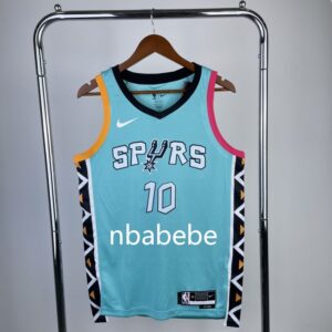 Maillot de Basket NBA Spurs 2023 Sochan 10 city édition