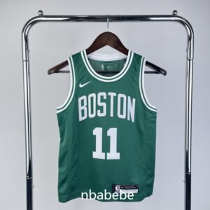 Maillot de Basket NBA Boston Celtics Enfant 2023 Irving 11 vert