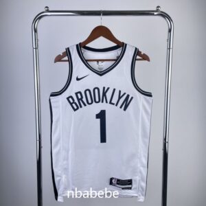 Maillot de Basket NBA Brooklyn Nets 2023 Bridges 1 blanc