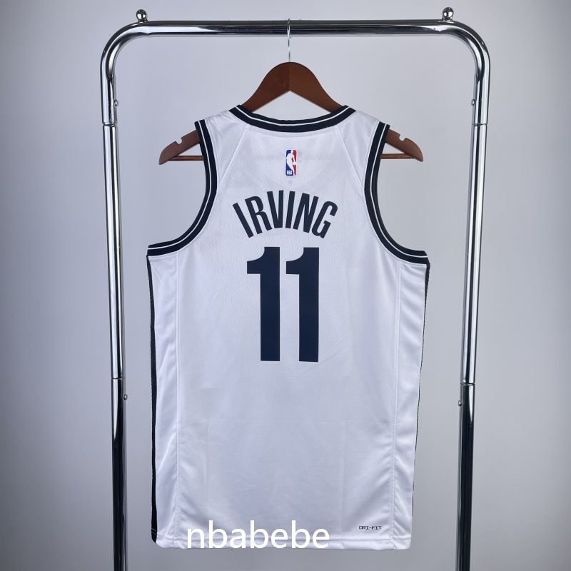 Maillot de Basket NBA Brooklyn Nets 2023 Irving 11 blanc 2