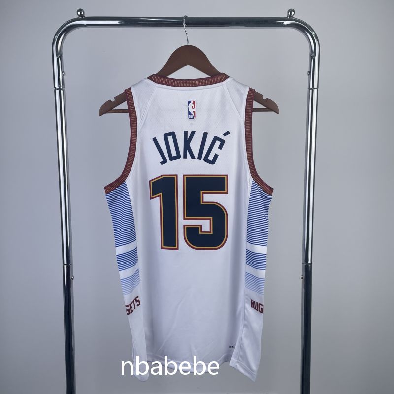 Maillot de Basket NBA Denver Nuggets 2023 Jokić 15 city édition 2