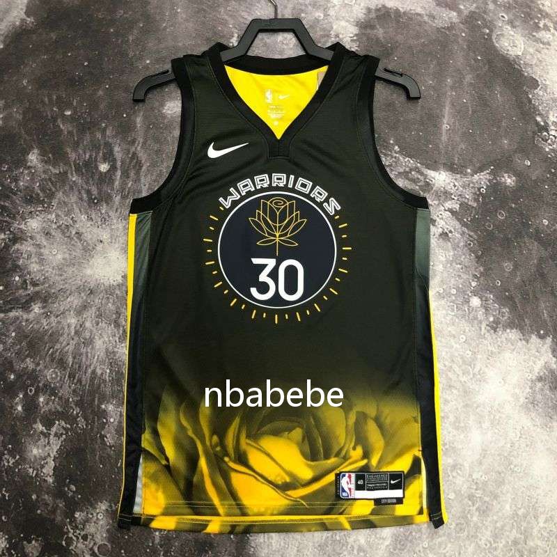 Maillot de Basket NBA Golden State Warriors 2023 Curry 30 city édition