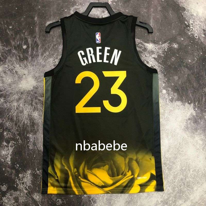 Maillot de Basket NBA Golden State Warriors 2023 Green 23 city édition 2