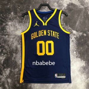 Maillot de Basket NBA Golden State Warriors Jordan 2023 Kuminga 00
