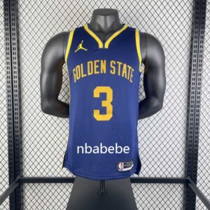 Maillot de Basket NBA Golden State Warriors Jordan 2023 Paul 3