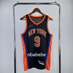Maillot de Basket NBA Knicks 2023 Barrett 9 city édition