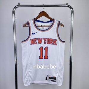 Maillot de Basket NBA Knicks 2023 Brunson 11 blanc