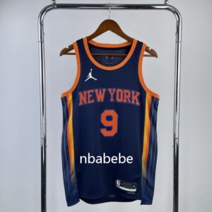 Maillot de Basket NBA Knicks Jordan 2023 Barrett 9