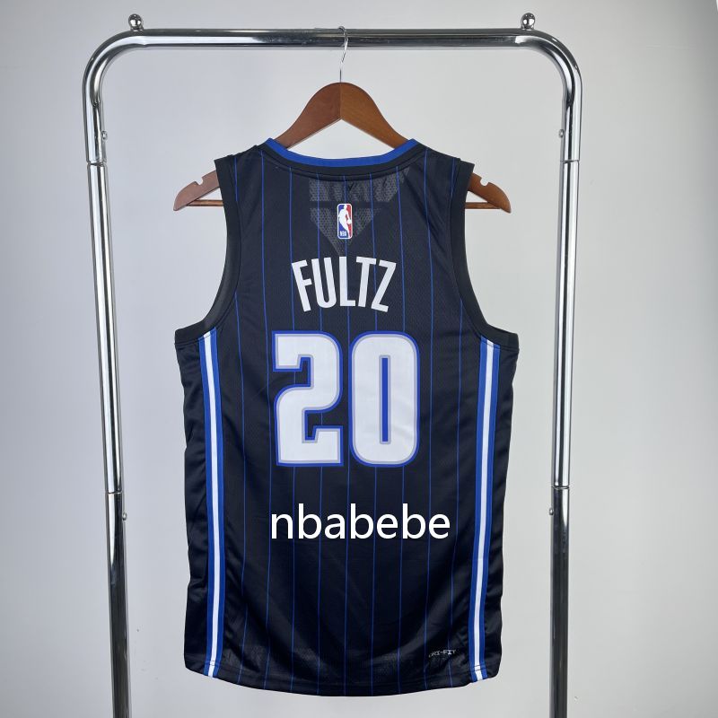 Maillot de Basket NBA Magic 2023 Fultz 20 noir 2