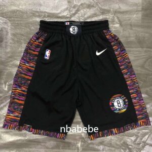 Short de Basket NBA Brooklyn Nets 2020 noir Camouflage city édition