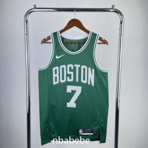 Maillot de Basket NBA Boston Celtics 2023 Brown 7 vert