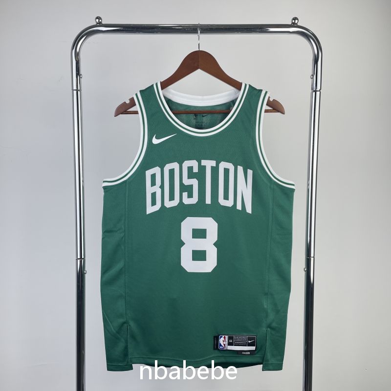Maillot de Basket NBA Boston Celtics 2023 Porzingis 8 vert