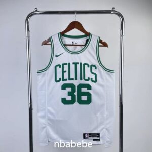 Maillot de Basket NBA Boston Celtics 2023 Smart 36 blanc