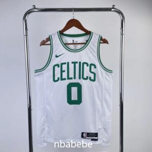 Maillot de Basket NBA Boston Celtics 2023 Tatum 0 blanc