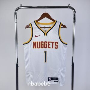 Maillot de Basket NBA Denver Nuggets 2023 Porter Jr. 1 blanc