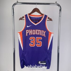 Maillot de Basket NBA Phoenix Suns 2023 Durant 35 Violet