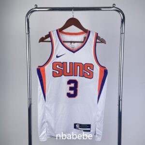 Maillot de Basket NBA Phoenix Suns 2023 Paul 3 blanc