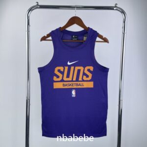 Maillot de Basket NBA Phoenix Suns 2023 entraînement gilet Violet