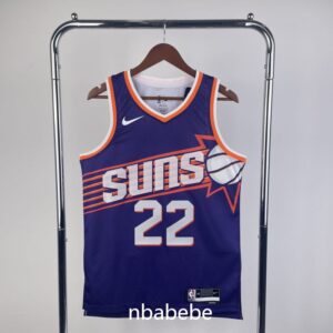Maillot de Basket NBA Phoenix Suns 2024 Ayton 22 Violet